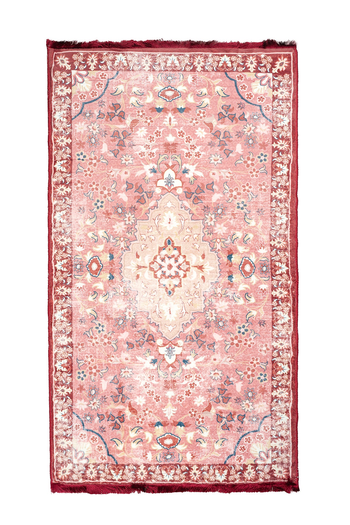 9122578465080-Salwa Prayer Mat - Maroon