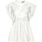 Samara Peplum Vest - Pearl