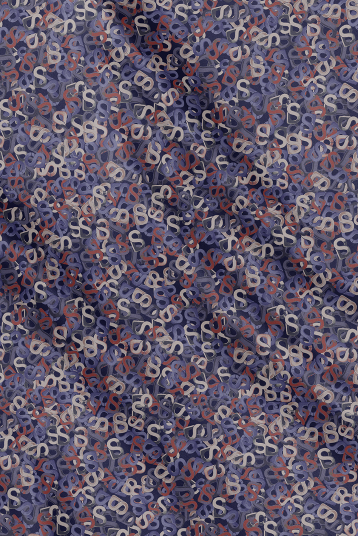 Samla Multicolor Square - Berry