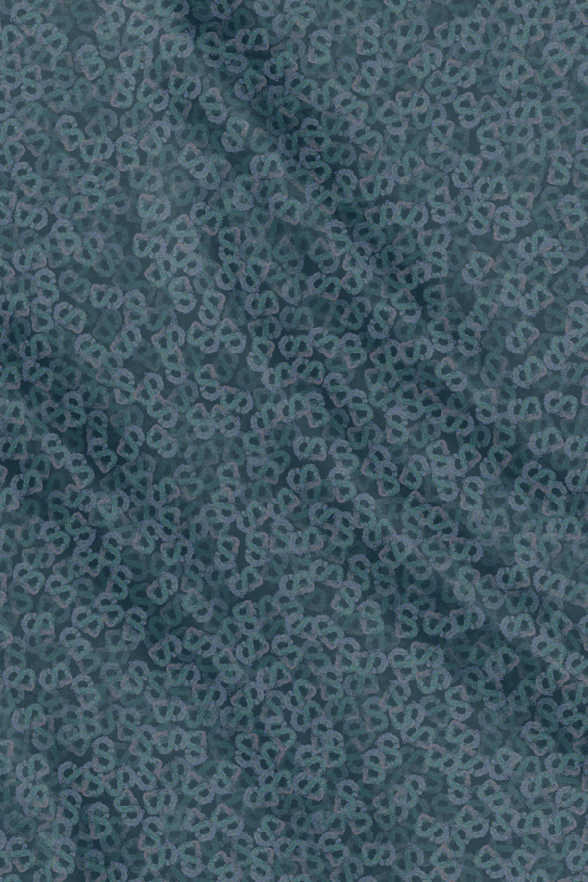 Samla de Fleur Square - Blueberry
