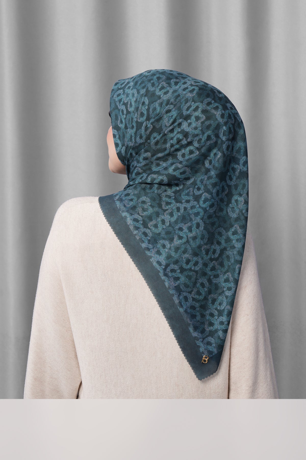Samla de Fleur Square - Blueberry