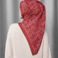 Samla de Fleur Square - Brick Red