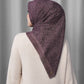 Samla de Fleur Square - Plum