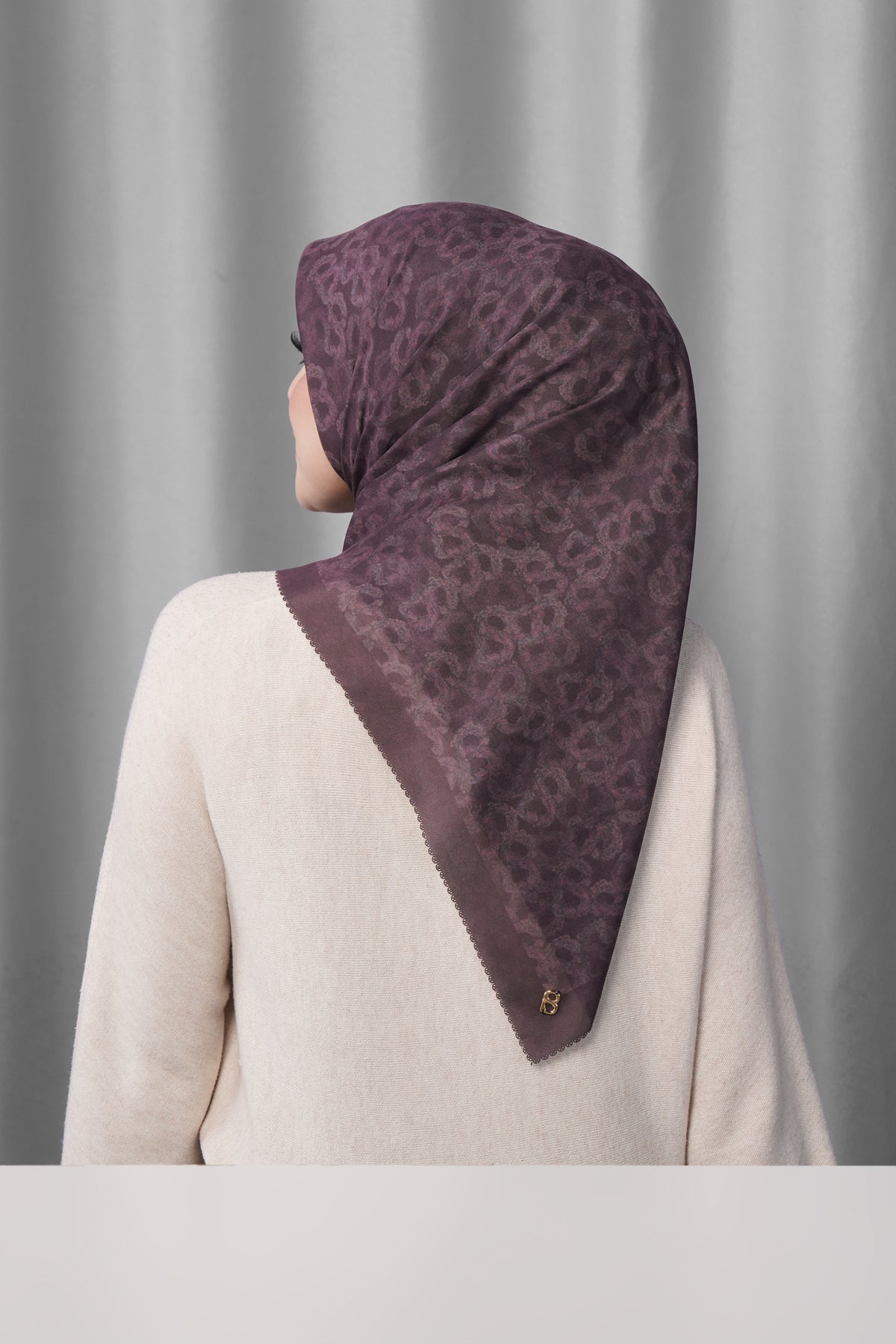 Samla de Fleur Square - Plum