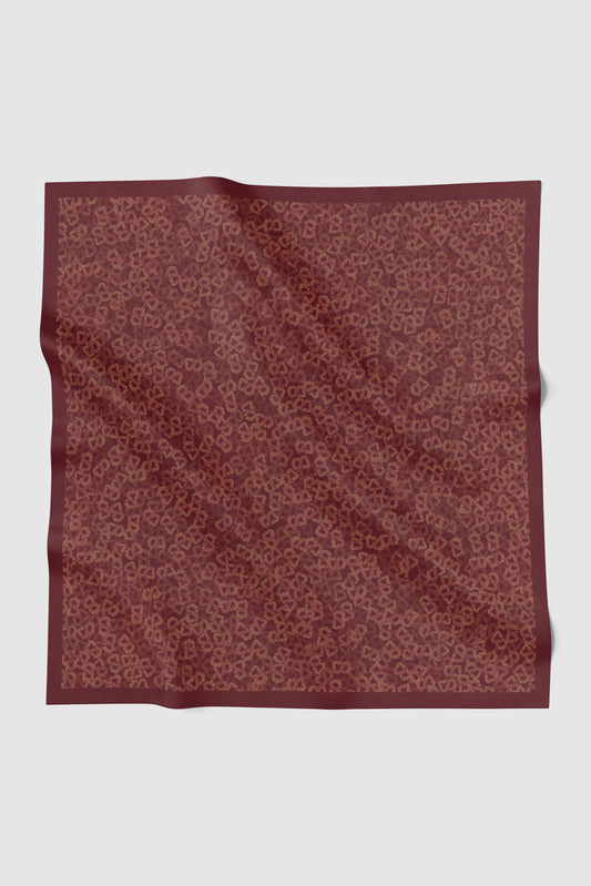 Samla de Fleur Square - Red Mahogany