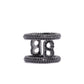 Sandra Ring Brooch - Hematite