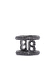 Sandra Ring Brooch - Hematite