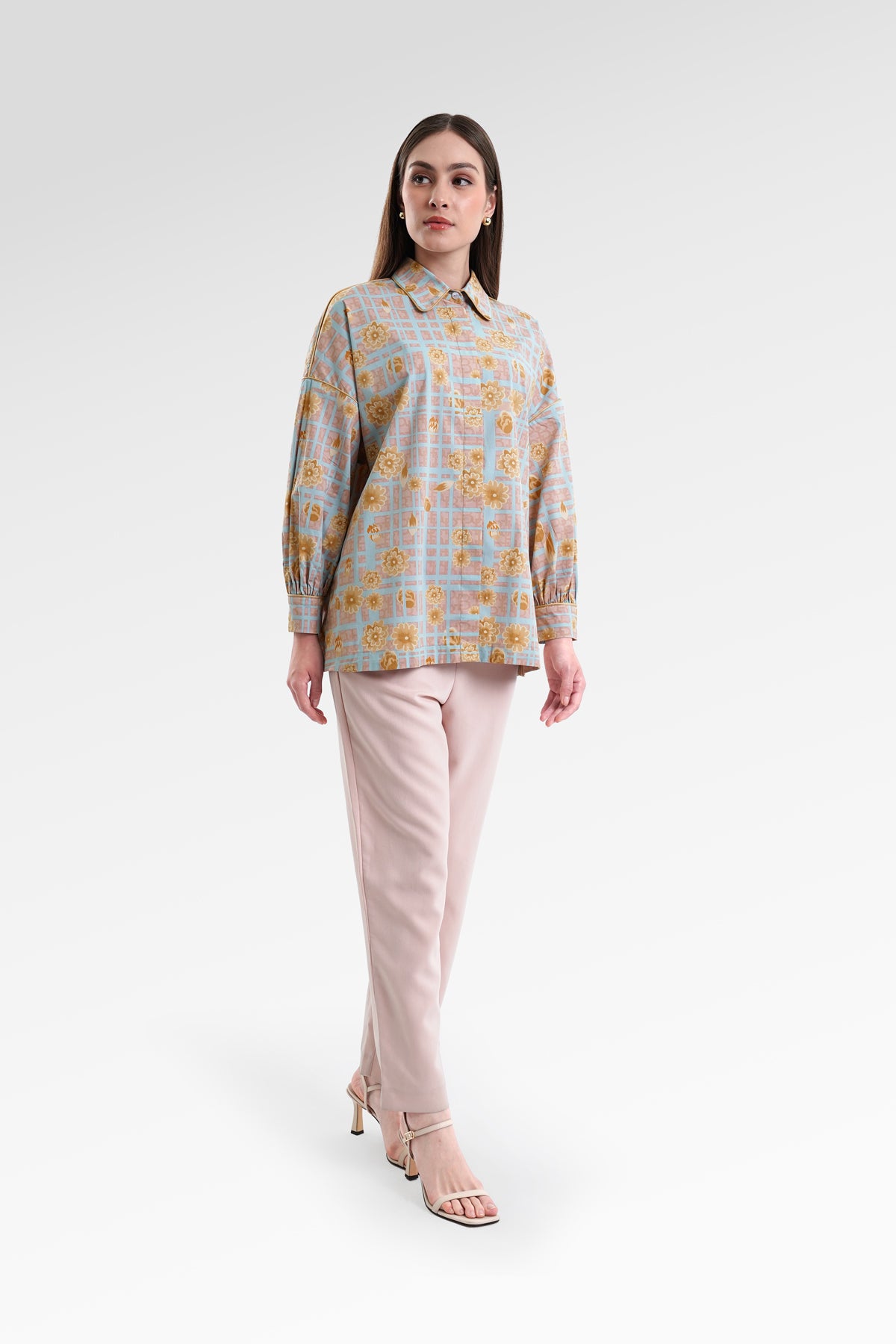 Selena Binding Shirt - Garbera