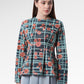 Selena Blouse - Navy Peony