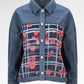 Selena Jacket - Navy Peony