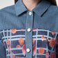 Selena Jacket - Navy Peony