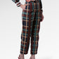 Selena Pants - Navy Peony