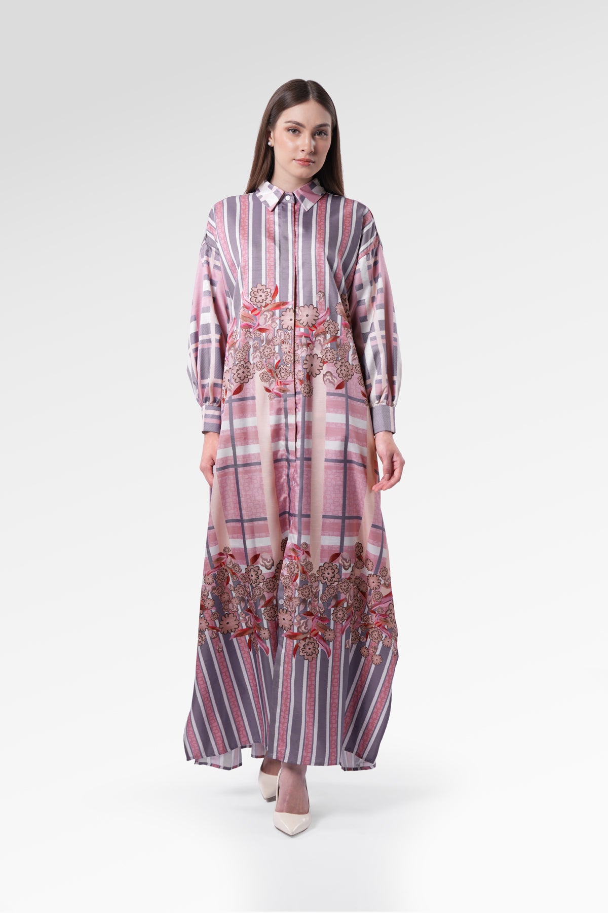 Selena Shirt Dress - Brunia