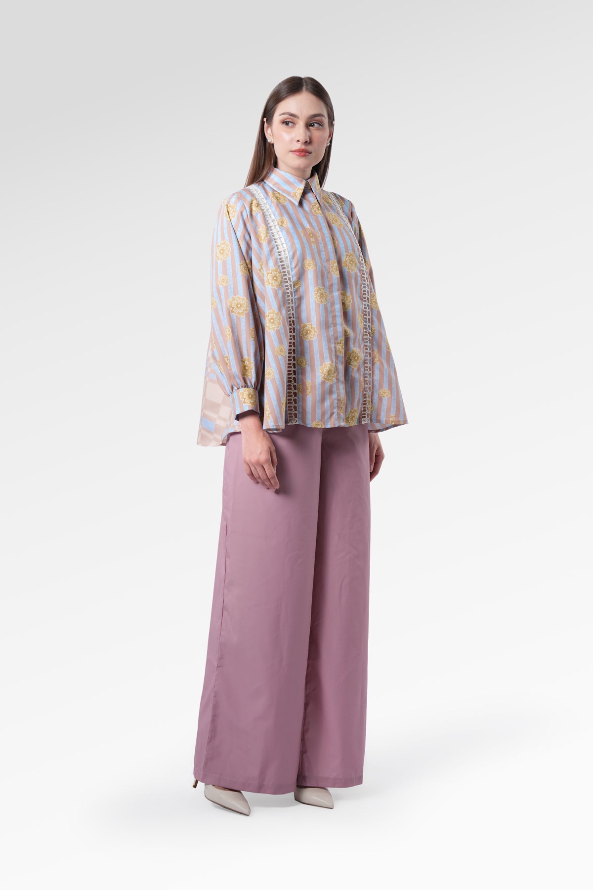 Selena Stripes Shirt - Garbera
