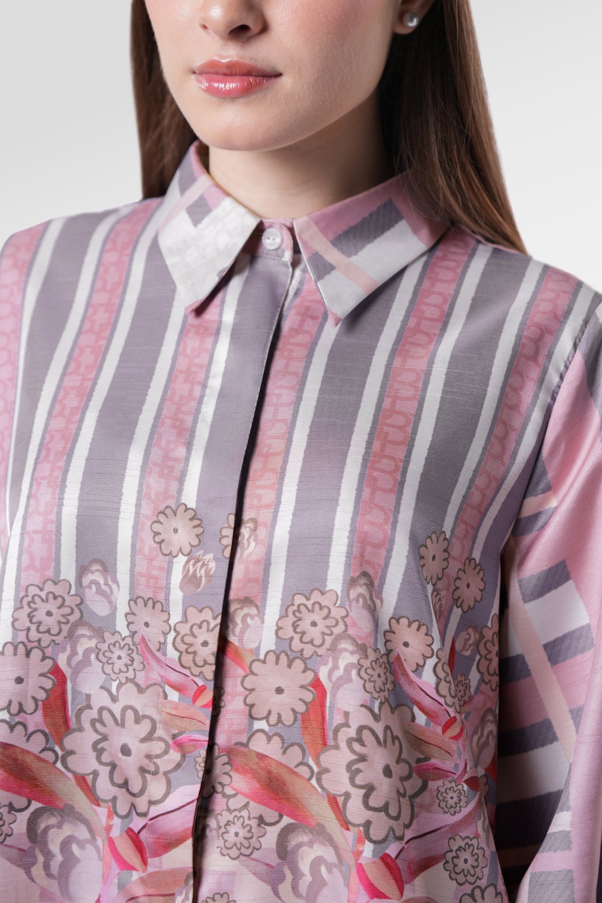 Selena Yoke Shirt - Brunia
