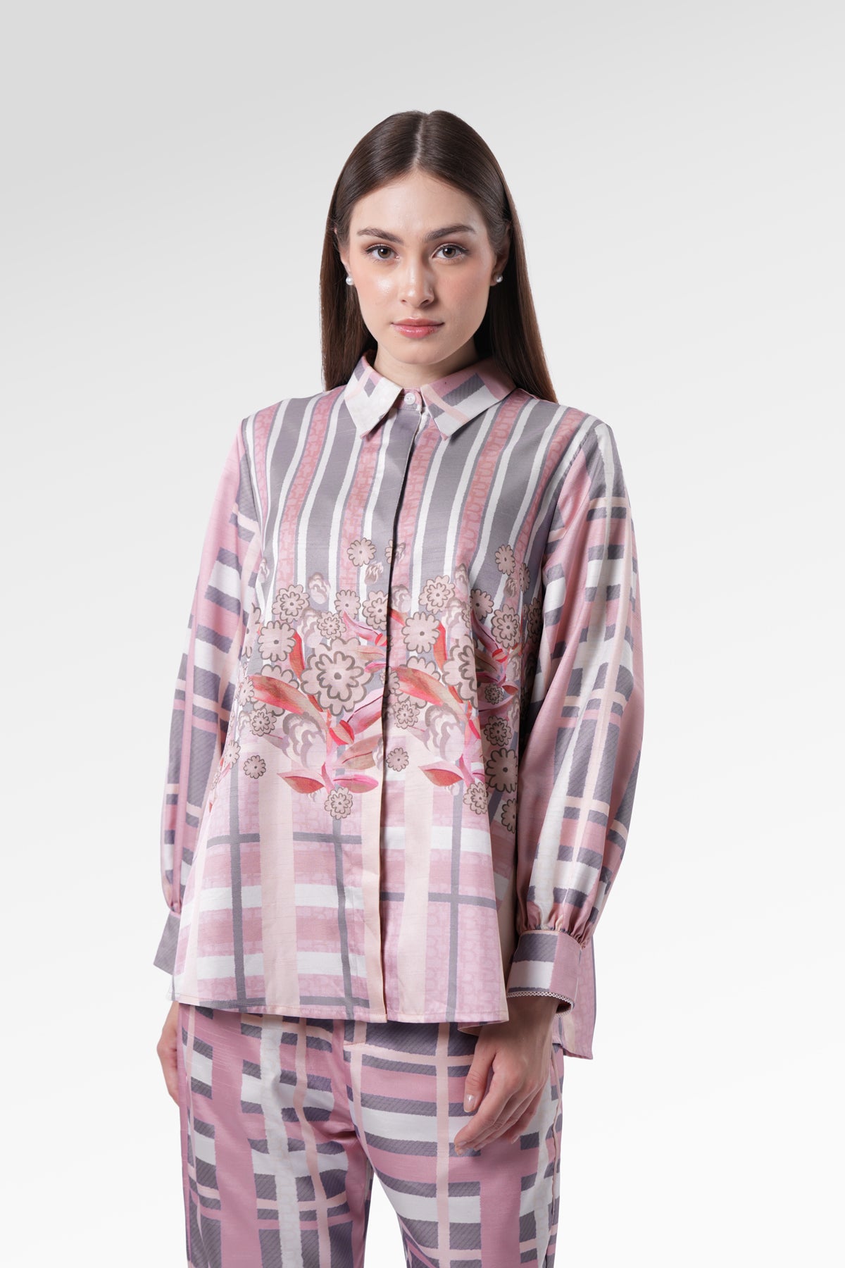 Selena Yoke Shirt - Brunia