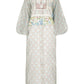 Serenity Soiree Puffy Sleeve Dress - Ivory