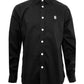 Signature Men Poplin Shirt Long Sleeve - Black