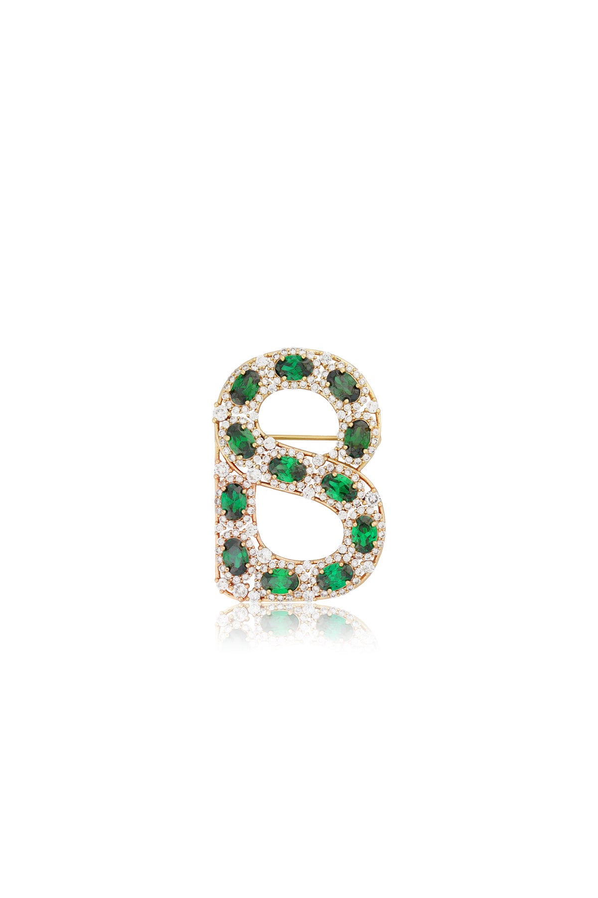 Signature Royal Brooch - Emerald