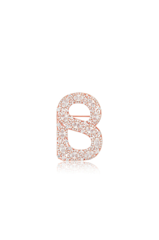 Signature Royal Brooch - Rose Gold