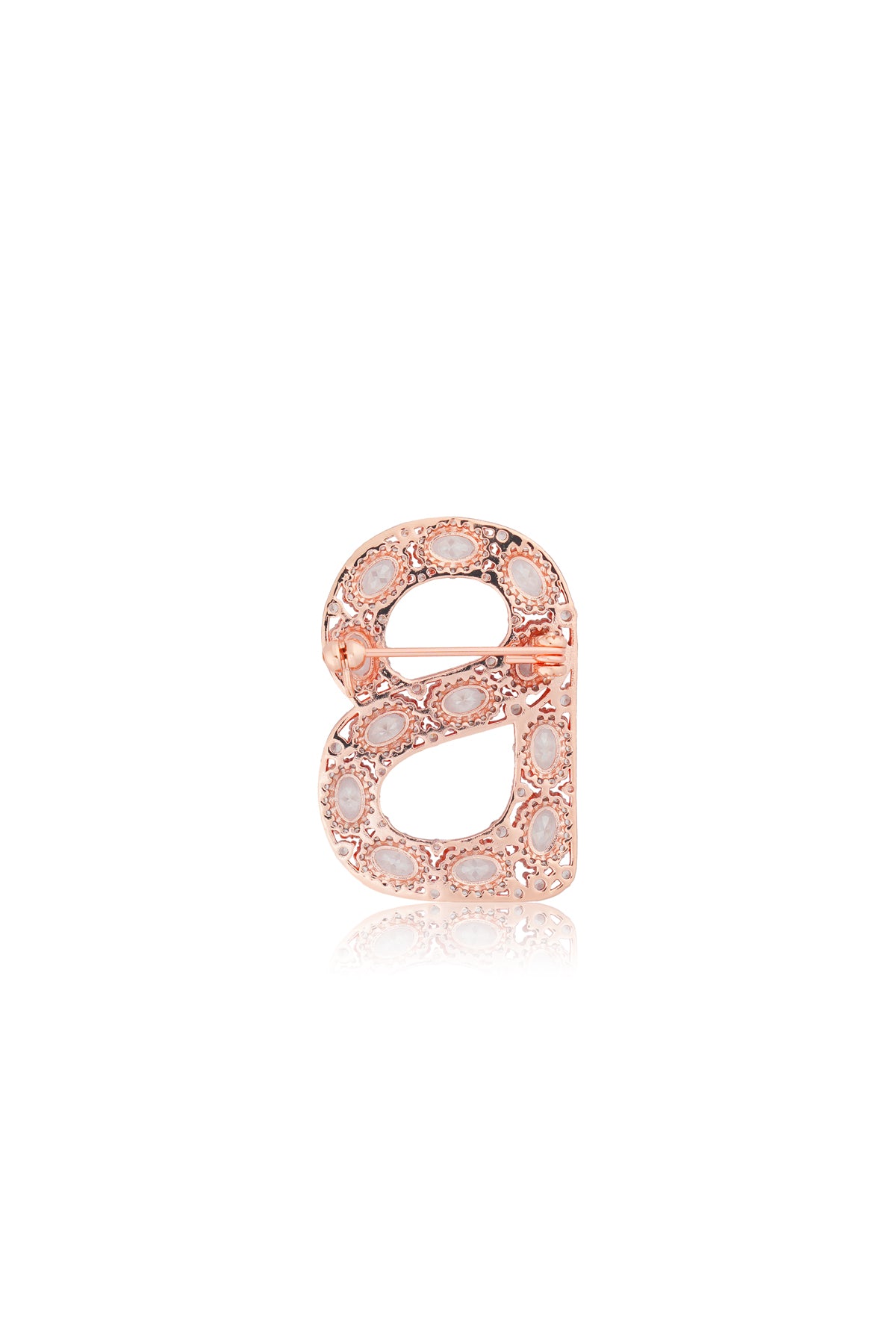 Signature Royal Brooch - Rose Gold