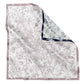 Silk Jacquard Square - Toile de Jouy Blooming Navy & Amethyst