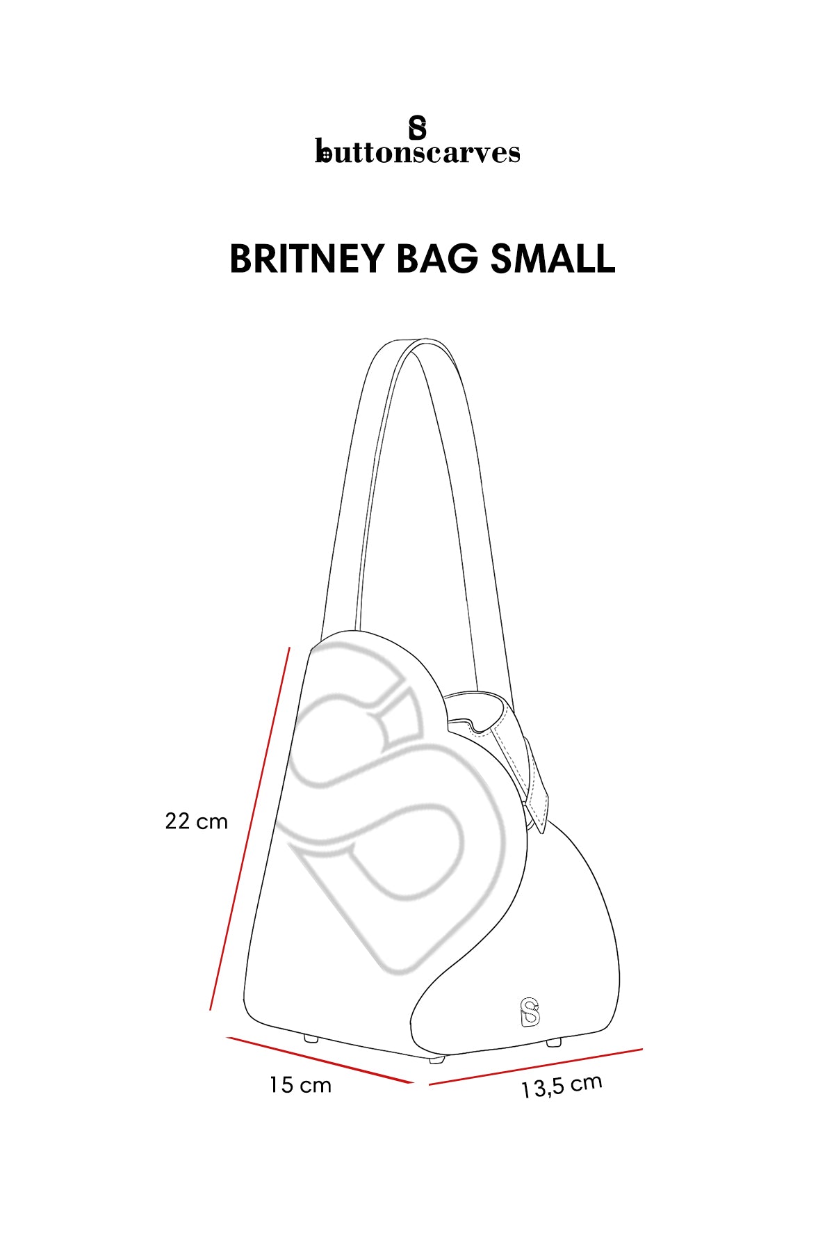 Britney Bag Small - Amaranto