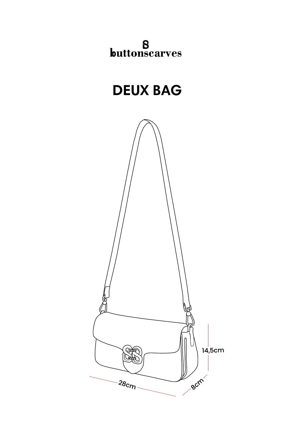 Deux Bag - Black