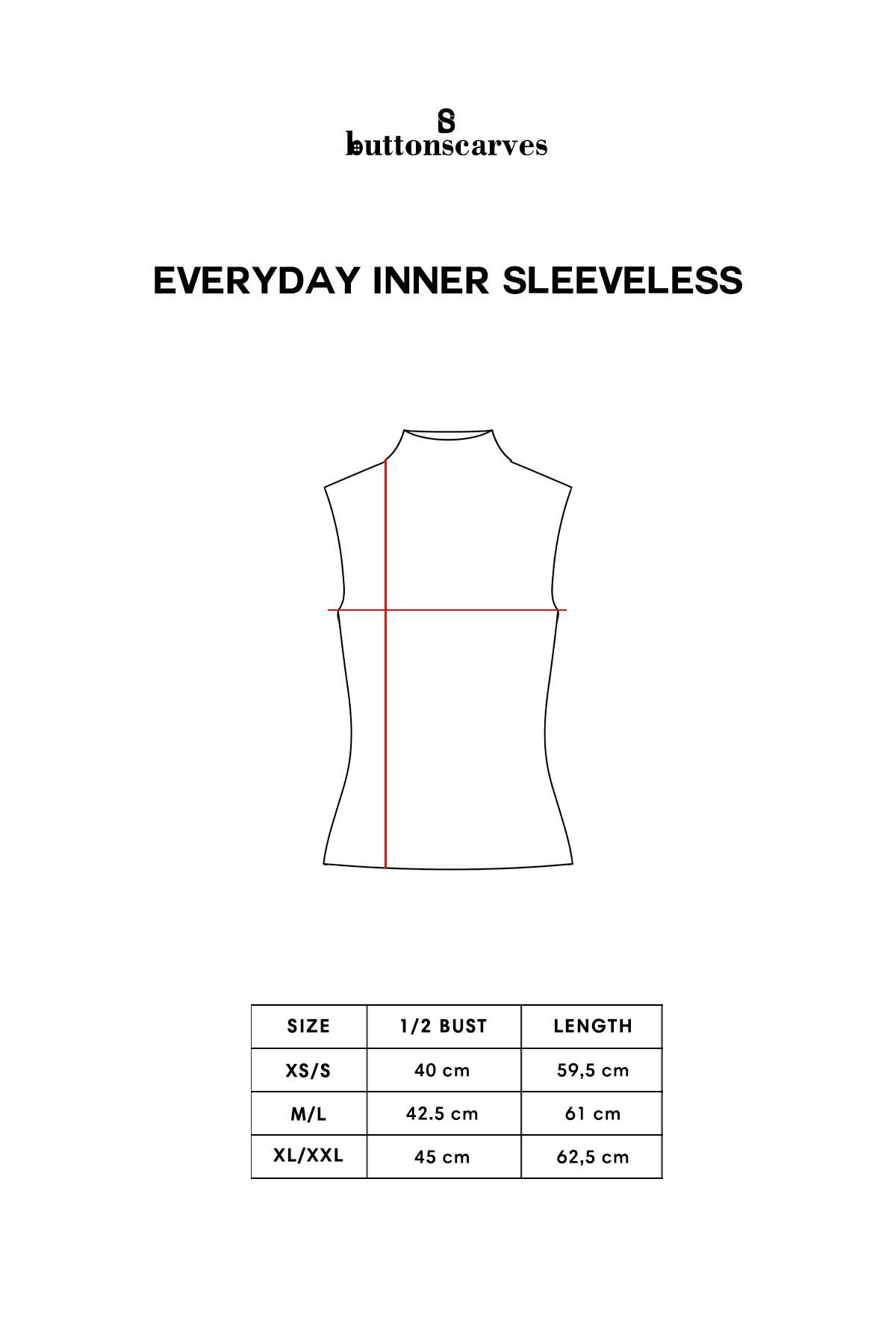 Everyday Inner Sleeveless - Egret
