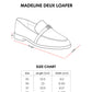 Madeline Deux Loafer - Black/Cream