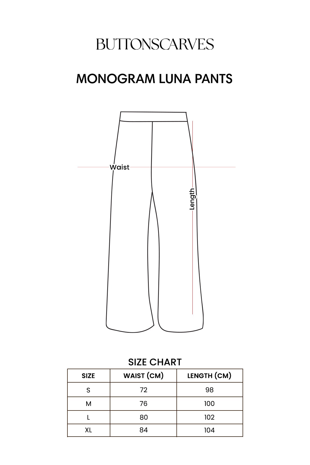 Monogram Luna Pants - Tan