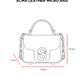 Alma Leather Micro Bag - Chalk
