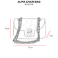 Alma Chain Bag Medium - Black