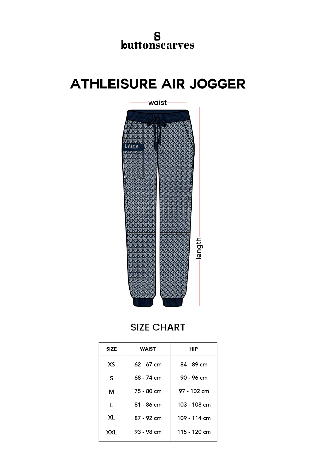 Athleisure Air Jogger - Navy