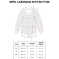 Bimu Cardigan With Button - Crimson