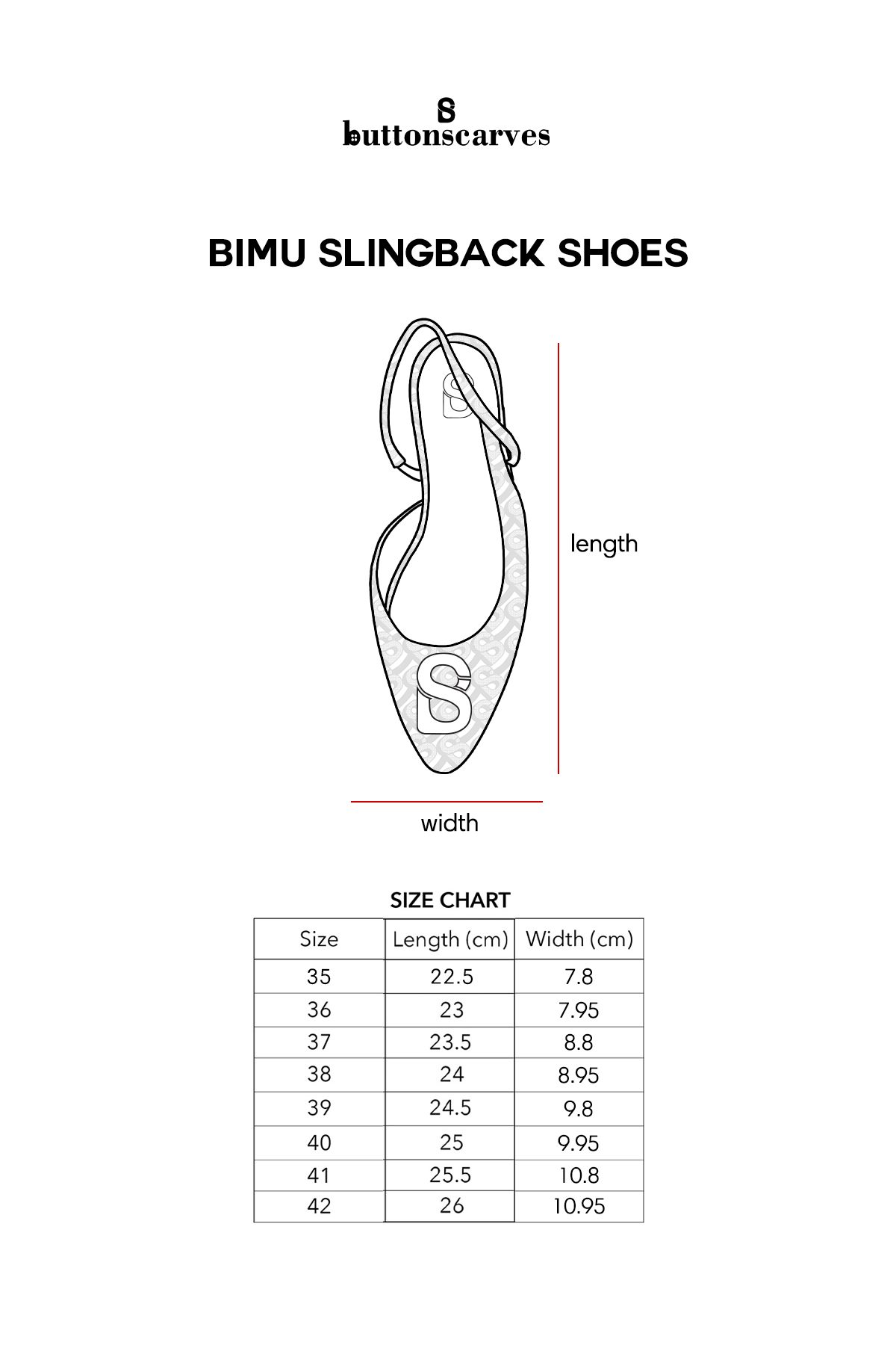 Bimu Slingback Shoes - Black