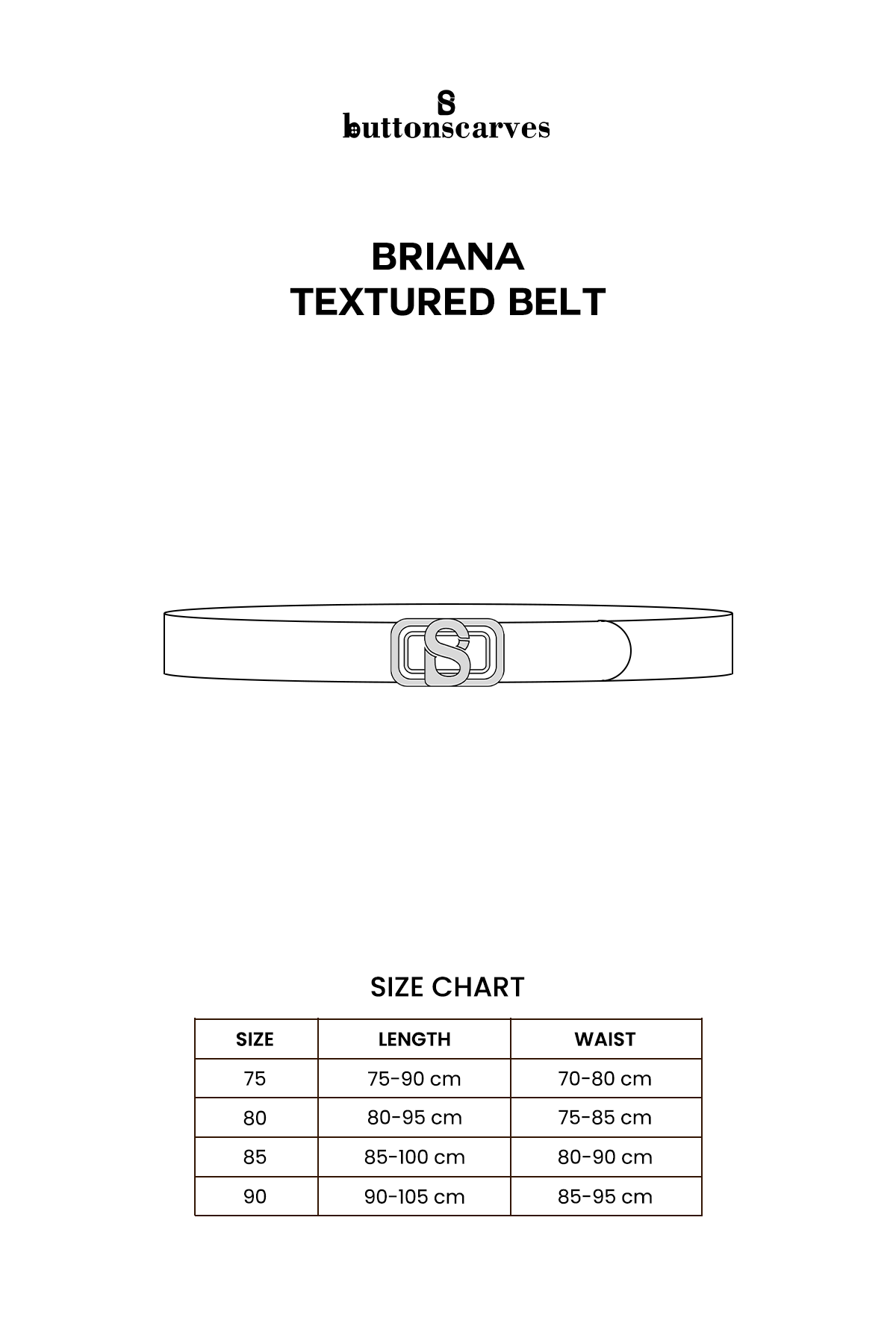 Briana Textured Belt - Small - Dusty Pink