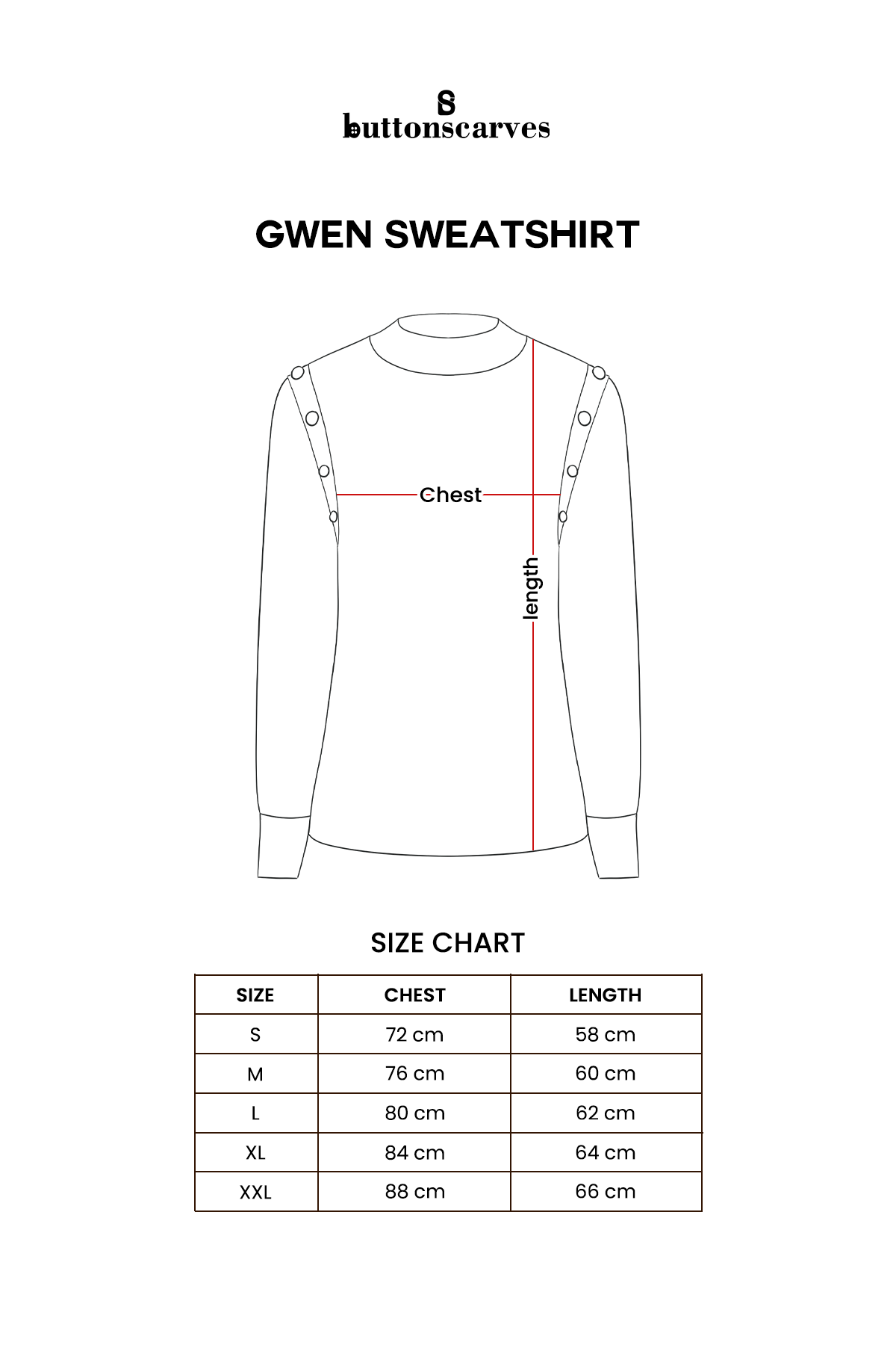 Gwen Sweatshirt - White