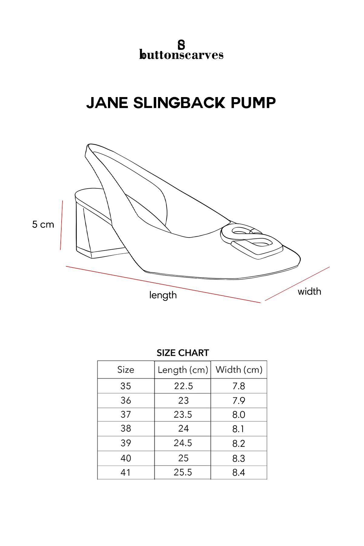 Jane Slingback Pump - Brown