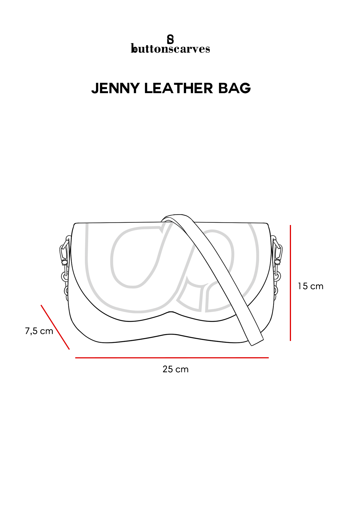 Jenny Leather Bag - White