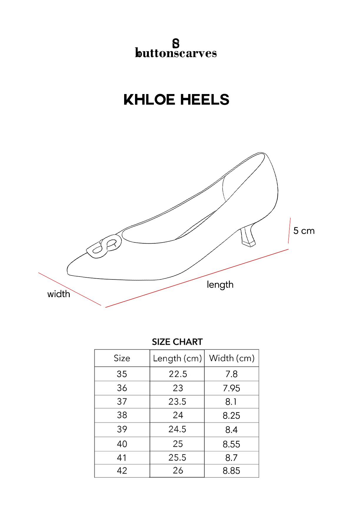 Khloe Heels - Black