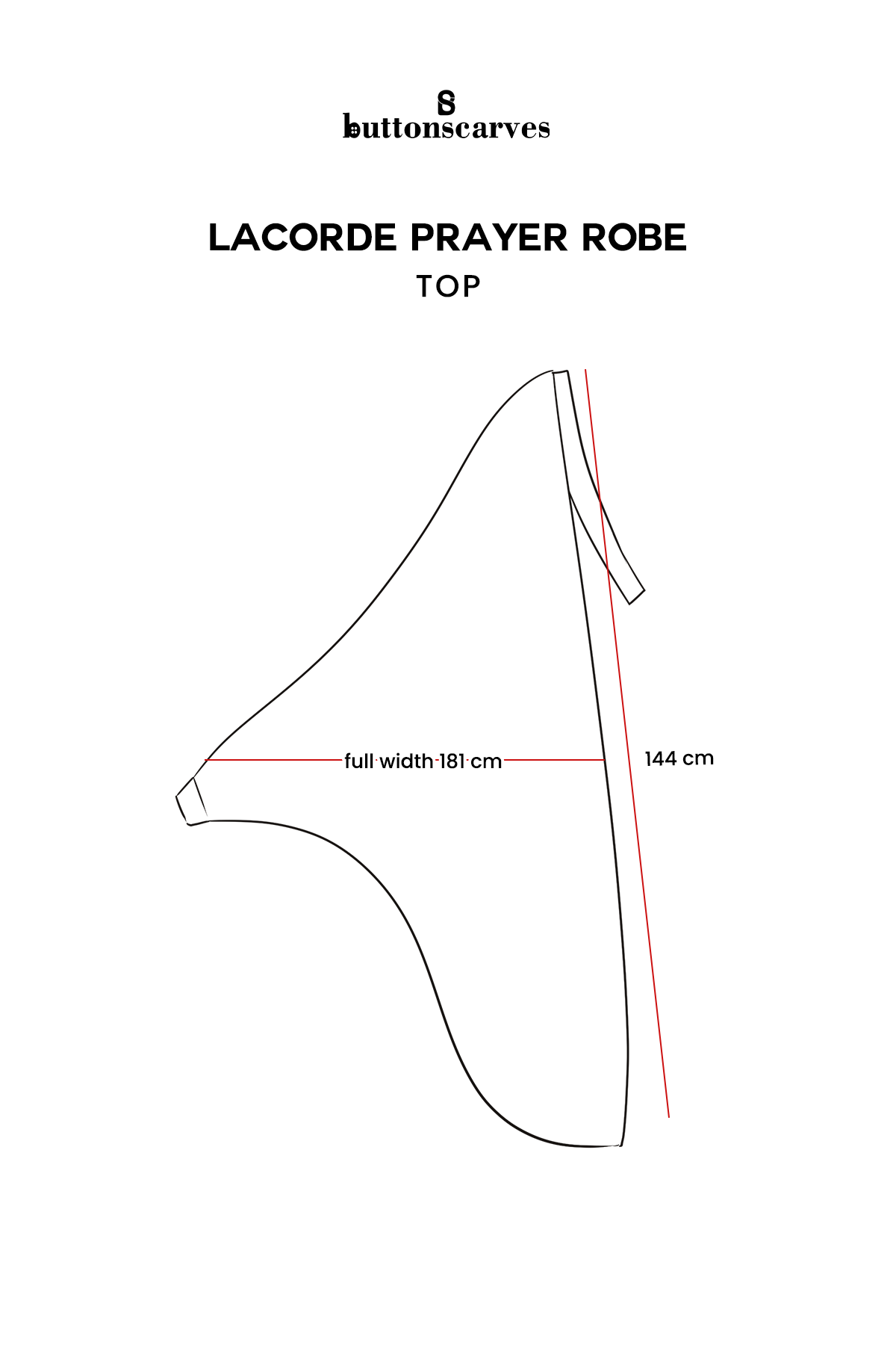 Lacorde Prayer Robe - Mauve