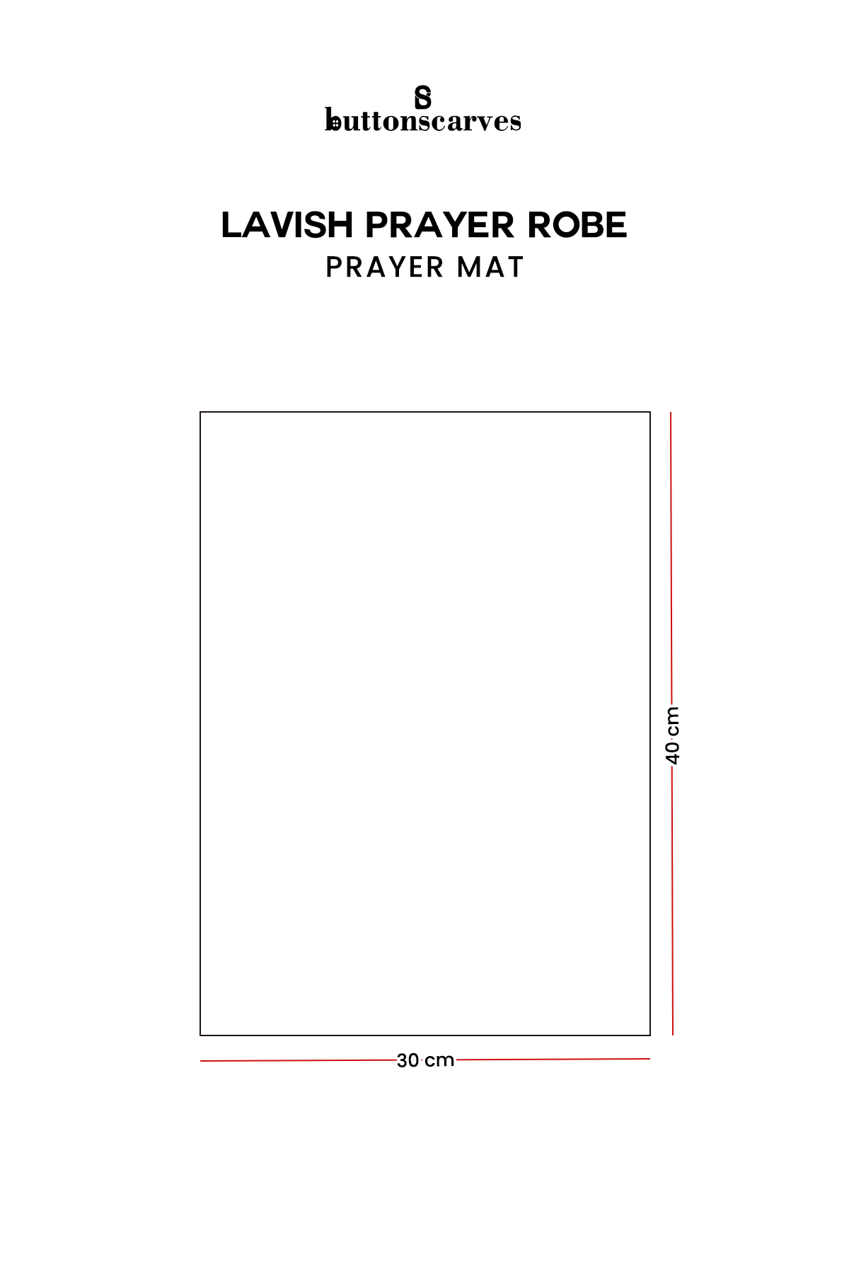 Lavish Prayer Robe - Cream