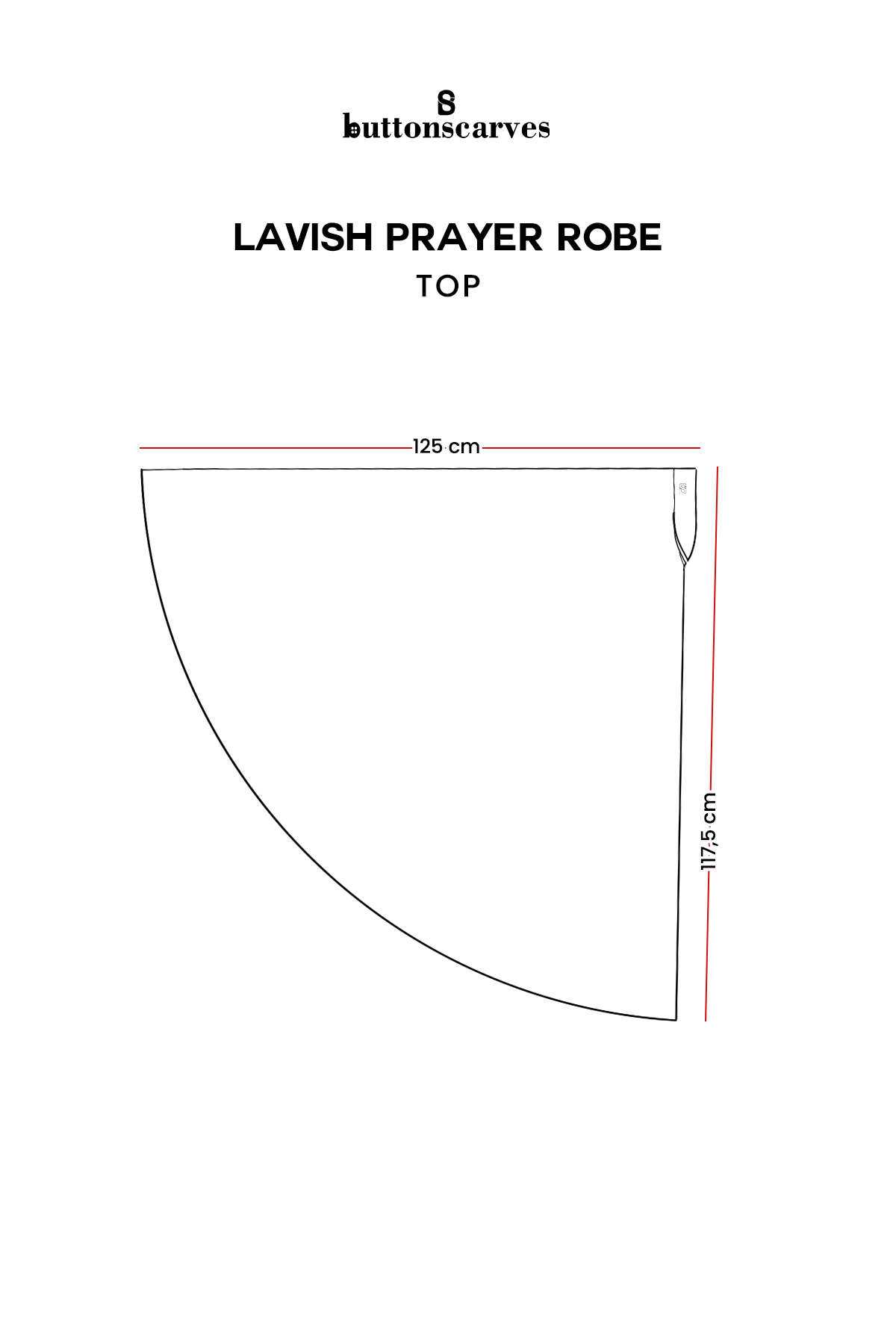 Lavish Prayer Robe - Cream