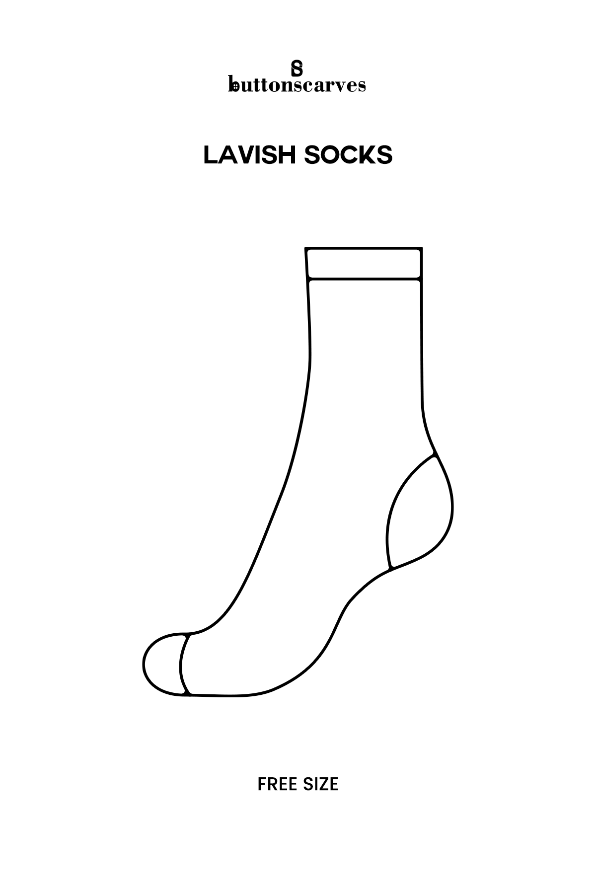 Lavish Socks - Light Brown