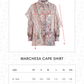 Marchesa Cape Shirt - Amber