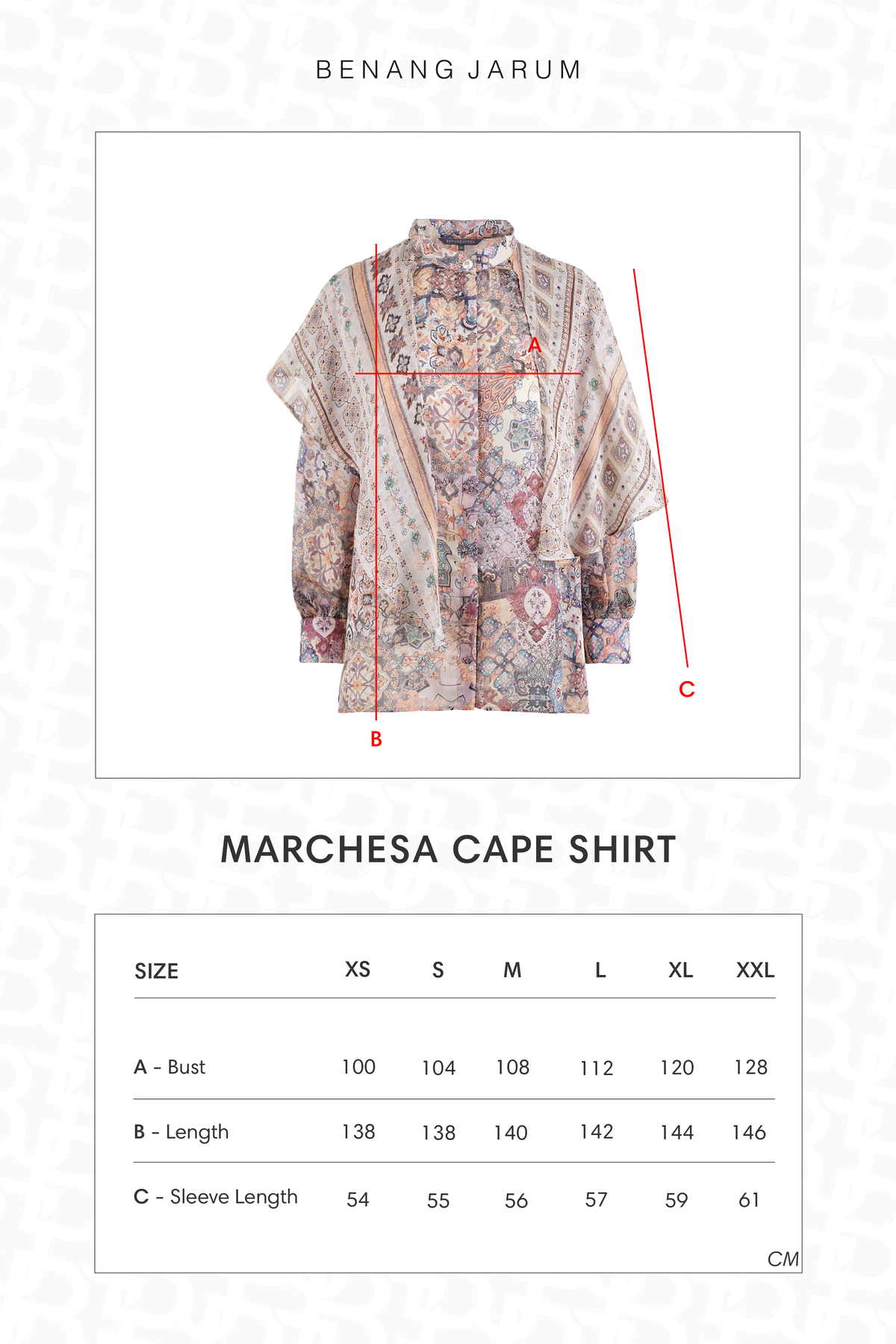 Marchesa Cape Shirt - Amber