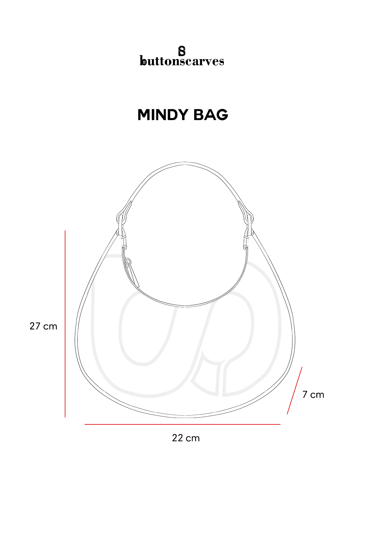 Mindy Bag - Ruby