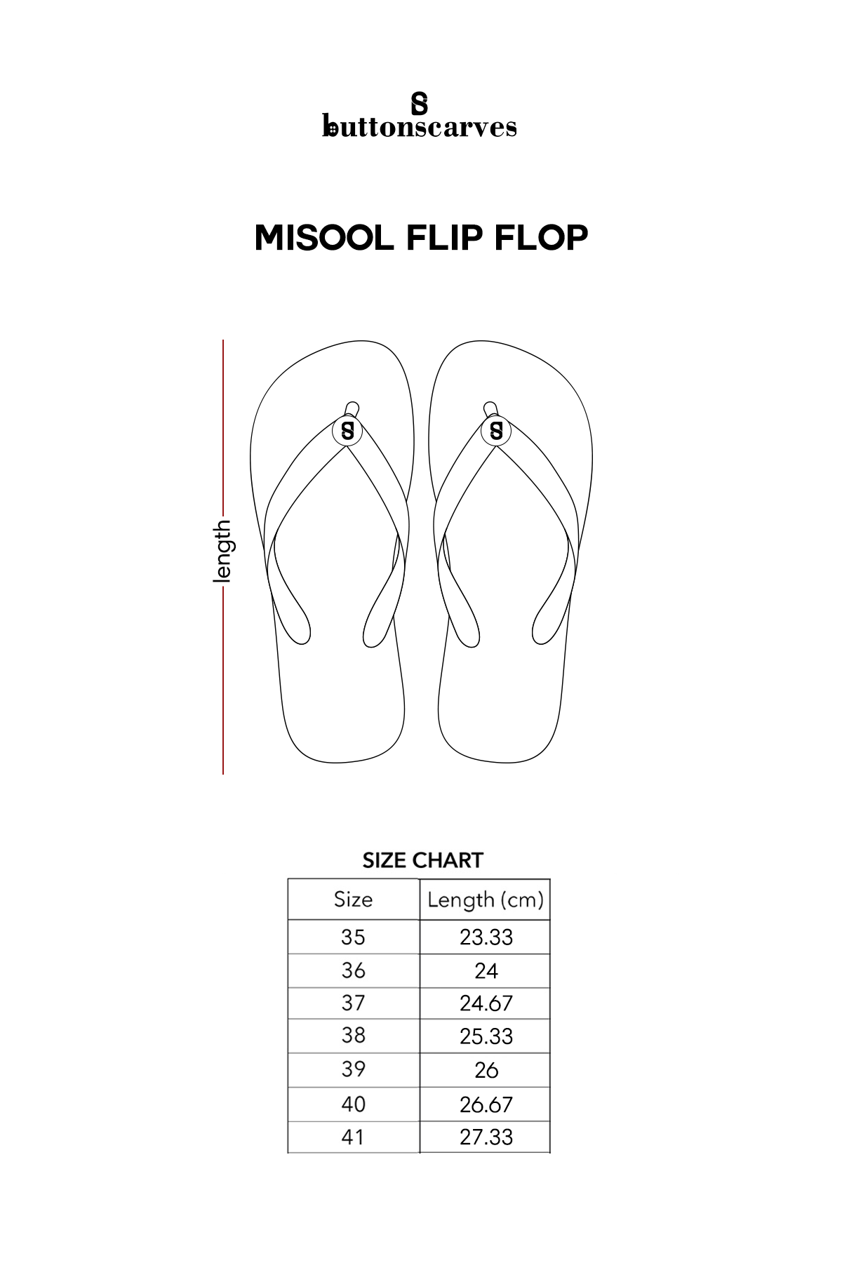 Misool Flip Flop - Pink