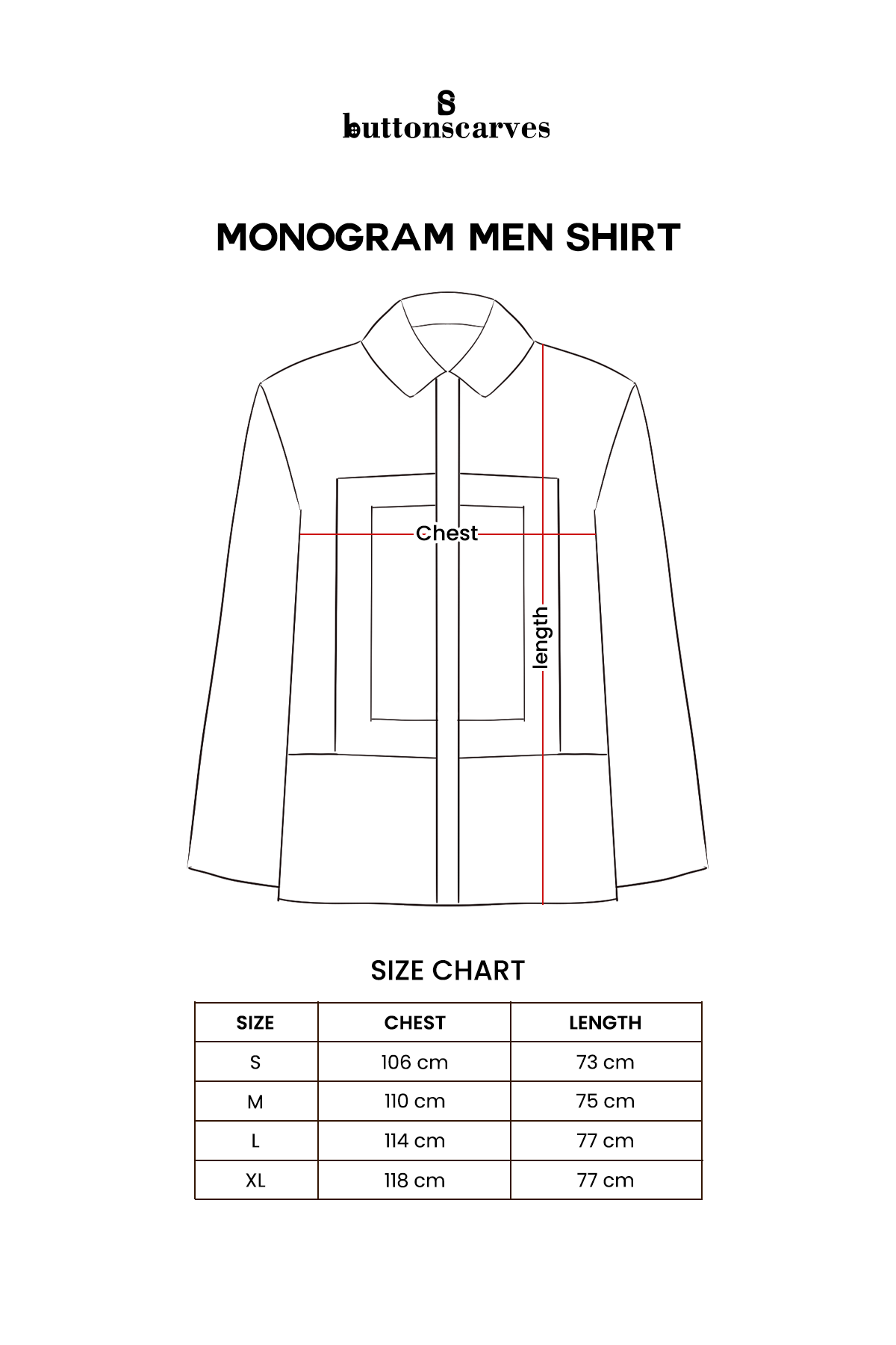 Monogram Men Shirt - Black